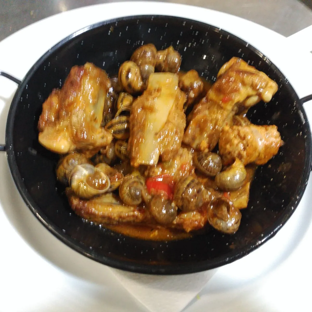Conill amb cargols